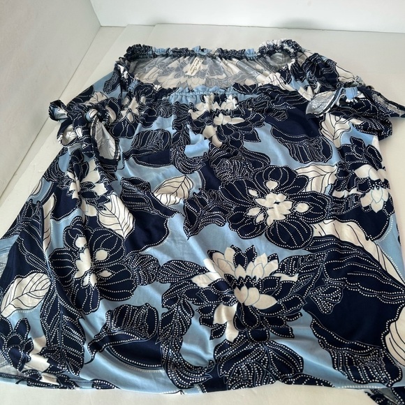 NWOT Perception Concept Floral Knit Top Size XL - Picture 4 of 8